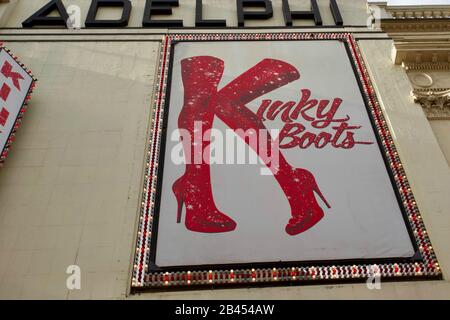 Kinky Boots, Adelphi Theatre, Strand, City of Westminster, London, England. Stockfoto