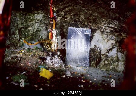 Amarnath-Tempel, Hinduschrein, Pahalgam, Tehsil, Anantnag, Bezirk, Jammu und Kaschmir, Indien Stockfoto