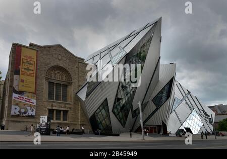 Royal Ontario Museum, Queen's Park, Toronto, Ontario, Kanada Stockfoto