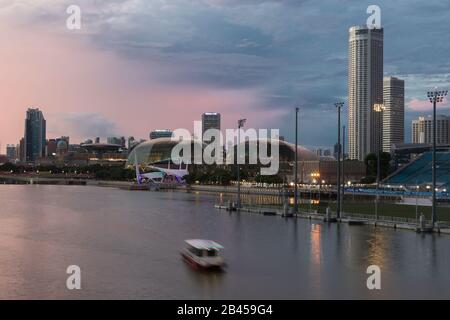 Marina Bay, Singapur Stockfoto