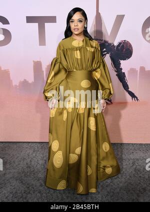 05. März 2020 - Hollywood, Kalifornien - Tessa Thompson. HBO's "Westworld" Staffel 3 Los Angeles Premiere im TCL Chinese Theatre. (Bild: © Birdie Thompson/AdMedia über ZUMA Wire) Stockfoto