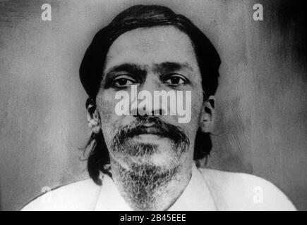 Sri Aurobindo, Aurobindo Ghose, Indien, Asien, altes Bild des Jahrgangs 1900 Stockfoto