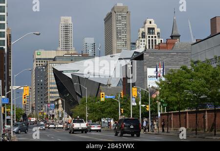 Royal Ontario Museum, Queen's Park, Toronto, Ontario, Kanada Stockfoto