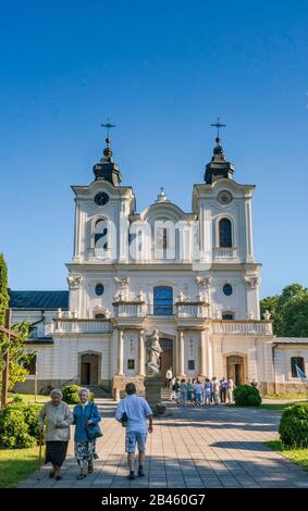 Kirche des Heiligen Johannes von Dukla, 18. Jahrhundert Bernardine Sanctuary in Dukla, Kleinpolen, Polen Stockfoto