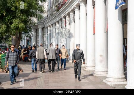 Connaught Place in Neu-Delhi, Indien Stockfoto