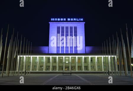 Palais am Funkturm, Eingang Nord, Messe Berlin, Masurenallee, Charlottenburg, Berlin, Deutschland Stockfoto