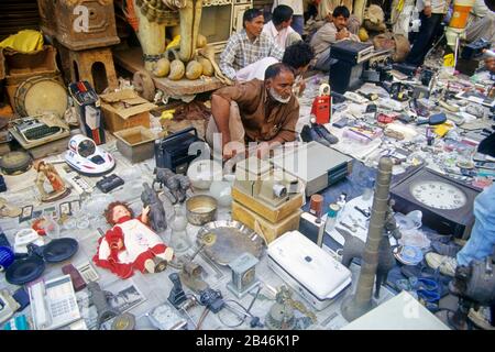 Chor Bazaar, Flohmarkt, Bhendi Bazaar, Grant Road, Mumbai, Maharashtra, Indien, Asien Stockfoto