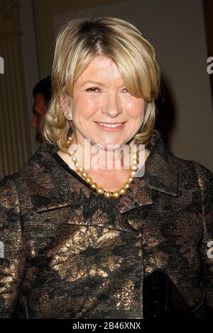 New York, NY, USA. November 2009. Martha Stewart bei der North Shore Animal League Dogcatemy Celebrity Gala 2009 in Cipriani, Wall Street. Kredit: Steve Mack/Alamy Stockfoto