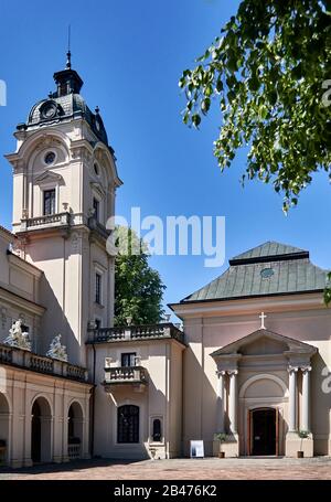 Polen, Provinz Lublin, Dorf Kozlowka, Palast Zamoyskis, 18. Jahrhundert Stockfoto