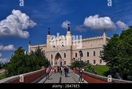 Europa, Polen, Provinz Lublin, Stadt Lublin, neugotisches Castel erbt 1824-1826, gegründet im 6. Jahrhundert Stockfoto