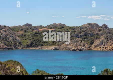 Felsformationen im maddalena-nationalpark, Insel La maddalena, italien sardinien Stockfoto