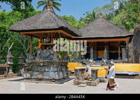 Indonesien, Bali, Tampaksiring, Pura Gunung Kawi (Tempel) Stockfoto