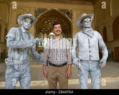 Isfahan, Iran. April 2017. April 2017 im Chehel Sotun Palace in der iranischen Stadt Isfahan statt. Weltweite Nutzung Credit: Dpa / Alamy Live News Stockfoto