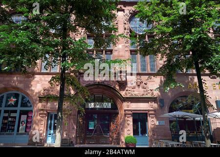 Kaiserviertel, Haus des Bundesverbandes der Unternehmen für die Förderung von Kunst und Kunsthandwerk (Gewerbehaus), Metz, Moselle, Frankreich Stockfoto