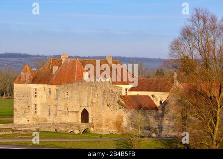 Frankreich, Côte-d'Or (21), Schloss Eguilly Stockfoto