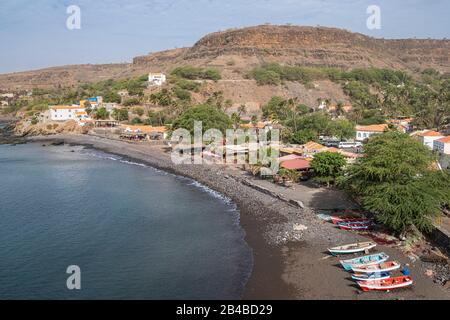 Kap Verde, Santiago Island, Cidade Velha, die erste europäische Siedlung in den Tropen, die 1462 gegründet wurde und zum UNESCO-Weltkulturerbe gehört Stockfoto