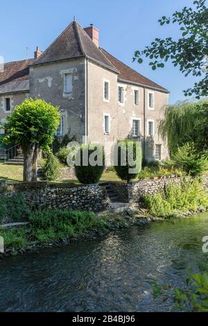 Frankreich, Indre et Loire, Genillé, Priorat von la Bourdillière Stockfoto
