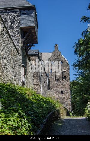 Schloss Altena im Märkischen Kreis Stockfoto