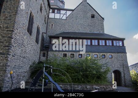 Schloss Altena im Märkischen Kreis Stockfoto