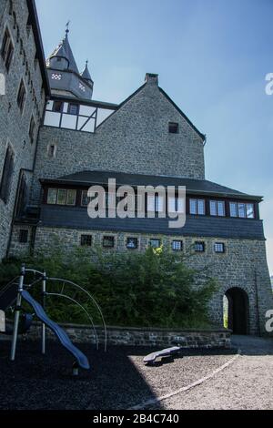 Schloss Altena im Märkischen Kreis Stockfoto