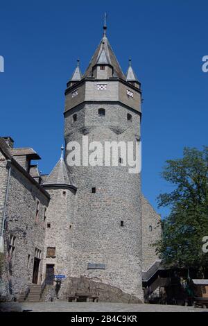 Schloss Altena im Märkischen Kreis Stockfoto