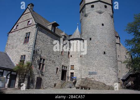 Schloss Altena im Märkischen Kreis Stockfoto