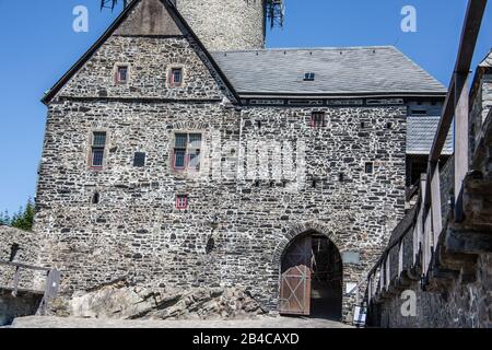 Schloss Altena im Märkischen Kreis Stockfoto