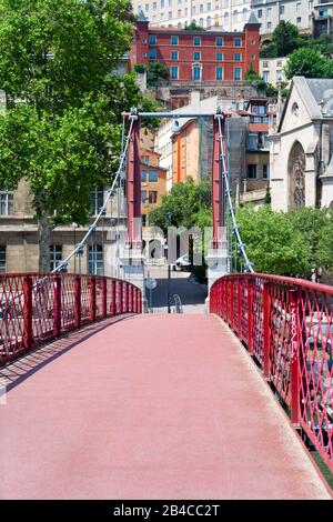 Lyon, Frankreich in einem schönen Sommertag Stockfoto