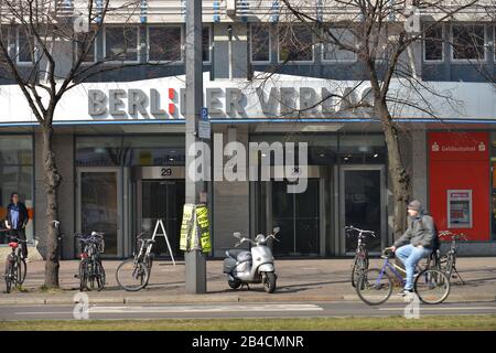 Berliner Verlag, Karl-Liebknecht-Straße, Alexanderplatz, Mitte, Berlin, Deutschland Stockfoto