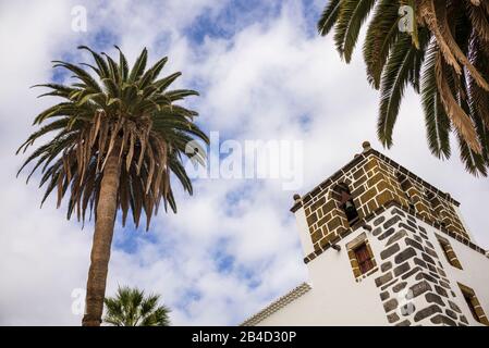 Spanien, Kanarische Inseln, La Palma, San Andres, Iglesia de San Andres Kirche, 1515 erbaut Stockfoto