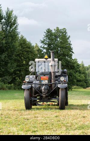 Bad König, Hessen, Deutschland, Lanz Bulldog Typ D 9506 Ackerluft, beim Bad Königer Classic Festival, 45 ps, Baujahr 1950, Motorleistung 10338, Hersteller Heinrich Lanz AG aus Mannheim Stockfoto