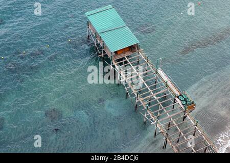 Pontili di Marina Piccola Stockfoto