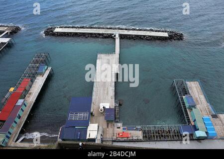 Pontili di Marina Piccola Stockfoto