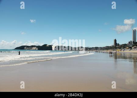 Ponta Negra Dünen Strand in Natal Stadt, Brasilien Stockfoto