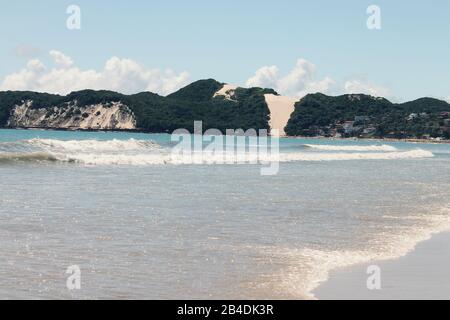 Ponta Negra Dünen Strand in Natal Stadt, Brasilien Stockfoto