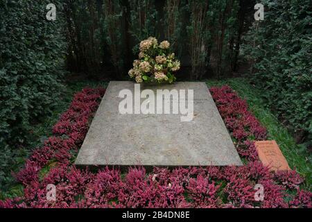 Greifen, Heinz Berggruen, Waldfriedhof Dahlem, Huettenweg, Berlin, Deutschland / Hüttenweg Stockfoto