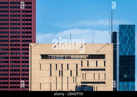 Metropolitan Correctional Center entworfen von Harry Weese Stockfoto