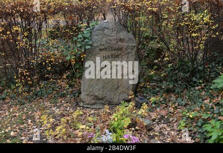 Grab, Wolfgang Hilbig, Dorotheenstädtischer Friedhof, Chausseestraße, Mitte, Berlin, Deutschland / Dorotheenstädtischer Stockfoto