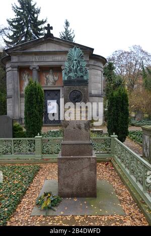 Grab, Carl Friedrich Schinkel, Dorotheenstädtischer Friedhof, Chausseestraße, Mitte, Berlin, Deutschland/Dorotheenstädtischer Stockfoto