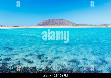 Die Insel Lobos, Fuerteventura, Kanarische Inseln, Spanien Stockfoto