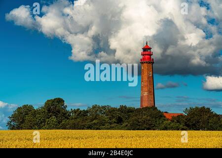 Flügger Leuchtturm, Insel Fehmarn Stockfoto