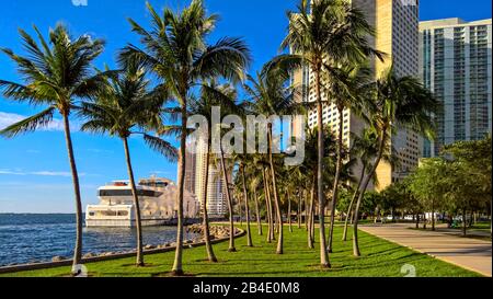 Bayfront Park, Downtown, Miami, Florida, Vereinigte Staaten von Amerika Stockfoto