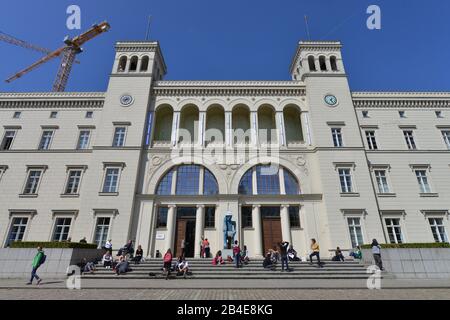 Museum Fuer Gegenwart, Hamburger Bahnhof, Invalidenstraße, Mitte, Berlin, Deutschland Stockfoto