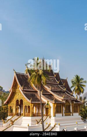 Laos, Luang Prabang, Wat Ho Pha Bang, Royal Palace, Stockfoto