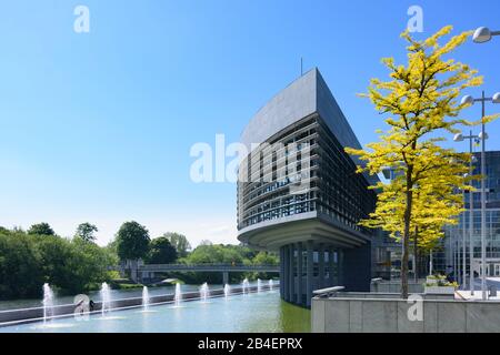 St. Pöten, Regierungsviertel (Regierungsbezirk), Traisen, landtag Mostviertel, Niederösterreichischen, Österreich Stockfoto