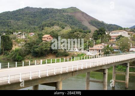 Ribeira River of Iguape, Iporanga, São Paulo, Brasilien Stockfoto