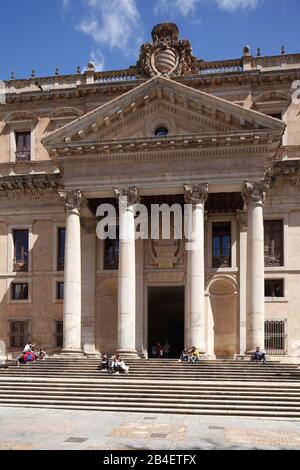 Kirche San Sebastian, Colegio de Anaya, Plaza de Anaya, Salamanca, Castilla y Leon, Kastilien-Leon, Spanien, Europa Stockfoto