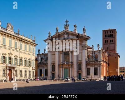 Mantova; Mantua; Provinzhauptstadt; Lombardei; Italien; Provinz Mantua; Region Lombardei; Regione Lombardia; UNESCO-Weltkulturerbe; Renaissance Stockfoto