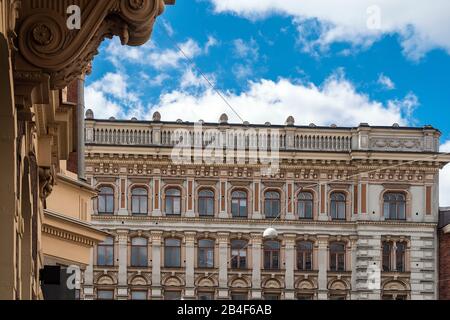 Helsinki, Altstadt, Jugendstil, Erottajankatu Stockfoto