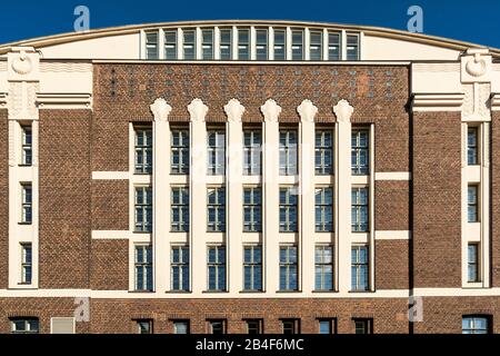 Helsinki, Fassade im Art-déco-Stil, Hotel Grand Marina Stockfoto